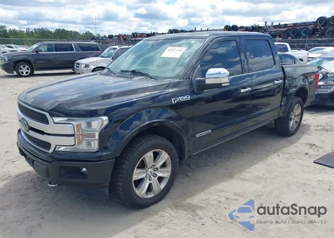 2018 Ford F-150 Platinum из США, поврежденный, VIN 1FTFW1E12JFD70459